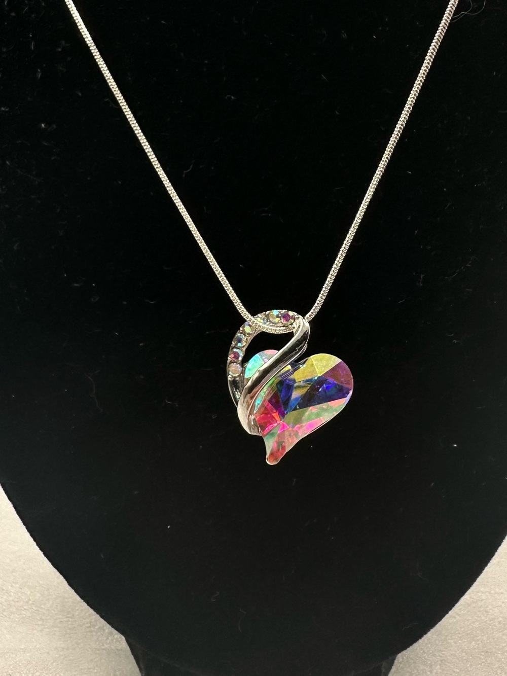 Infinity Love Heart Pendant